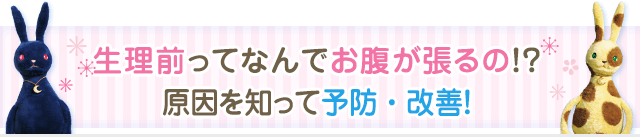 生理前ってなんでお腹が張るの 原因を知って予防 改善 ガスピタン ルナルナ 小林製薬